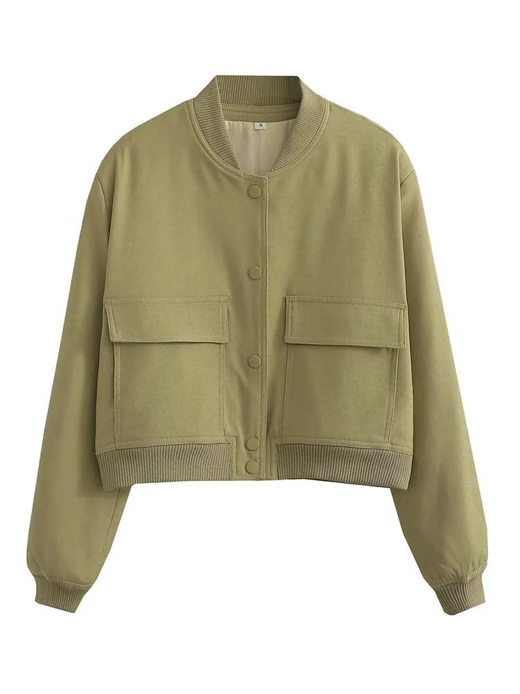 Jaqueta Feminina Bomber Basica