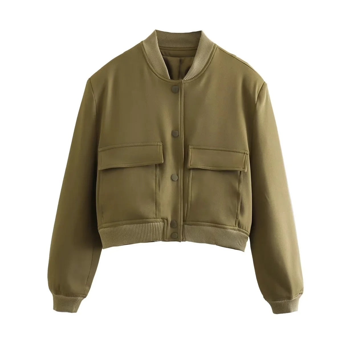 Jaqueta Feminina Bomber Basica