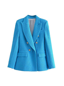 BLAZER MAYA 0 BlissFemme Azul PP 