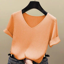 Blusa Liz 0 BlissFemme Unico Laranja 