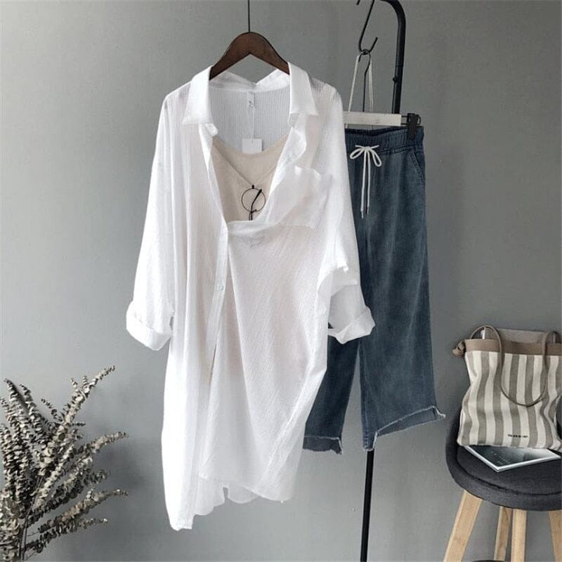 CAMISÃO BRANCO 0 BlissFemme 