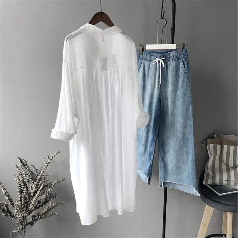 CAMISÃO BRANCO 0 BlissFemme 