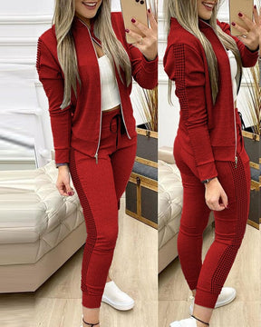 CONJUNTO MOLETINHO LULI 0 BlissFemme Vermelho P 