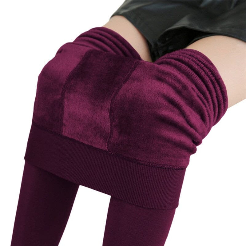 MEIA-CALÇA FORRADA 0 BlissFemme Vinho P 